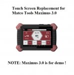 Touch Screen Digitizer Replacement for Matco Tools Maximus 3.0